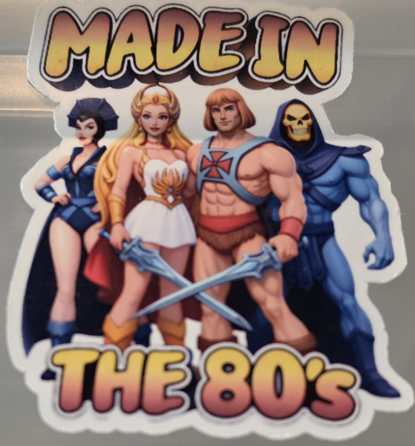 Made in the 80's #4 Sticker