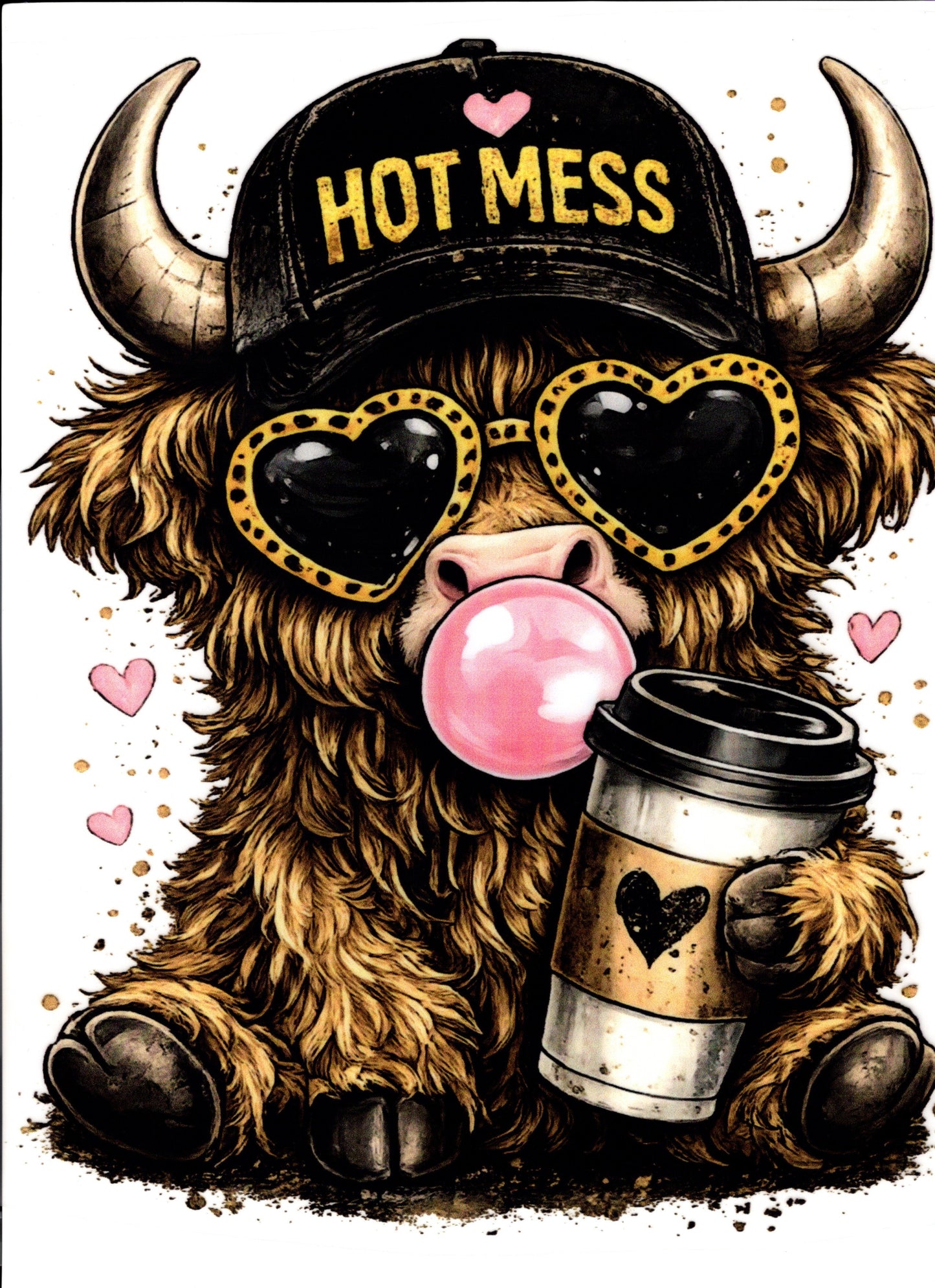 Highland Cow Shirt #17