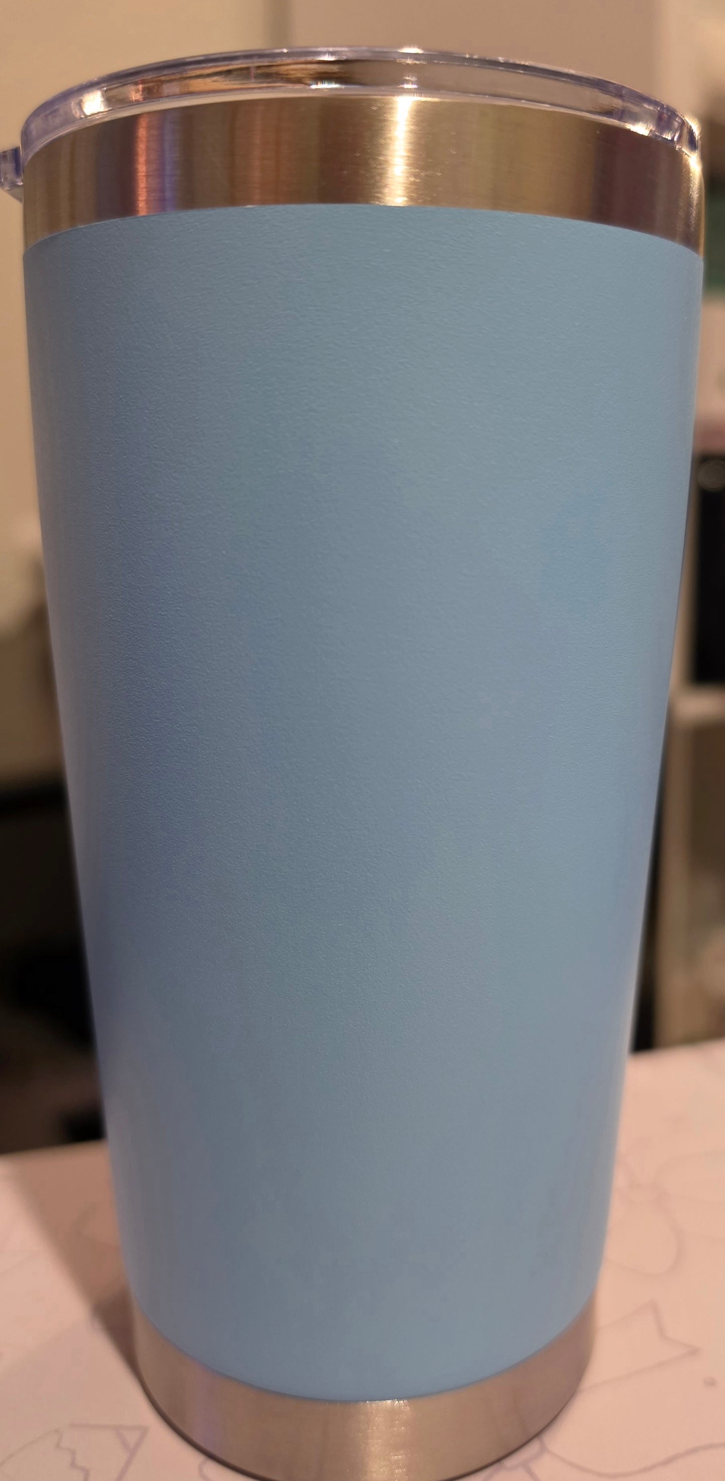 20 oz - Custom Powder Coated Portable Stainless Steel Tumbler