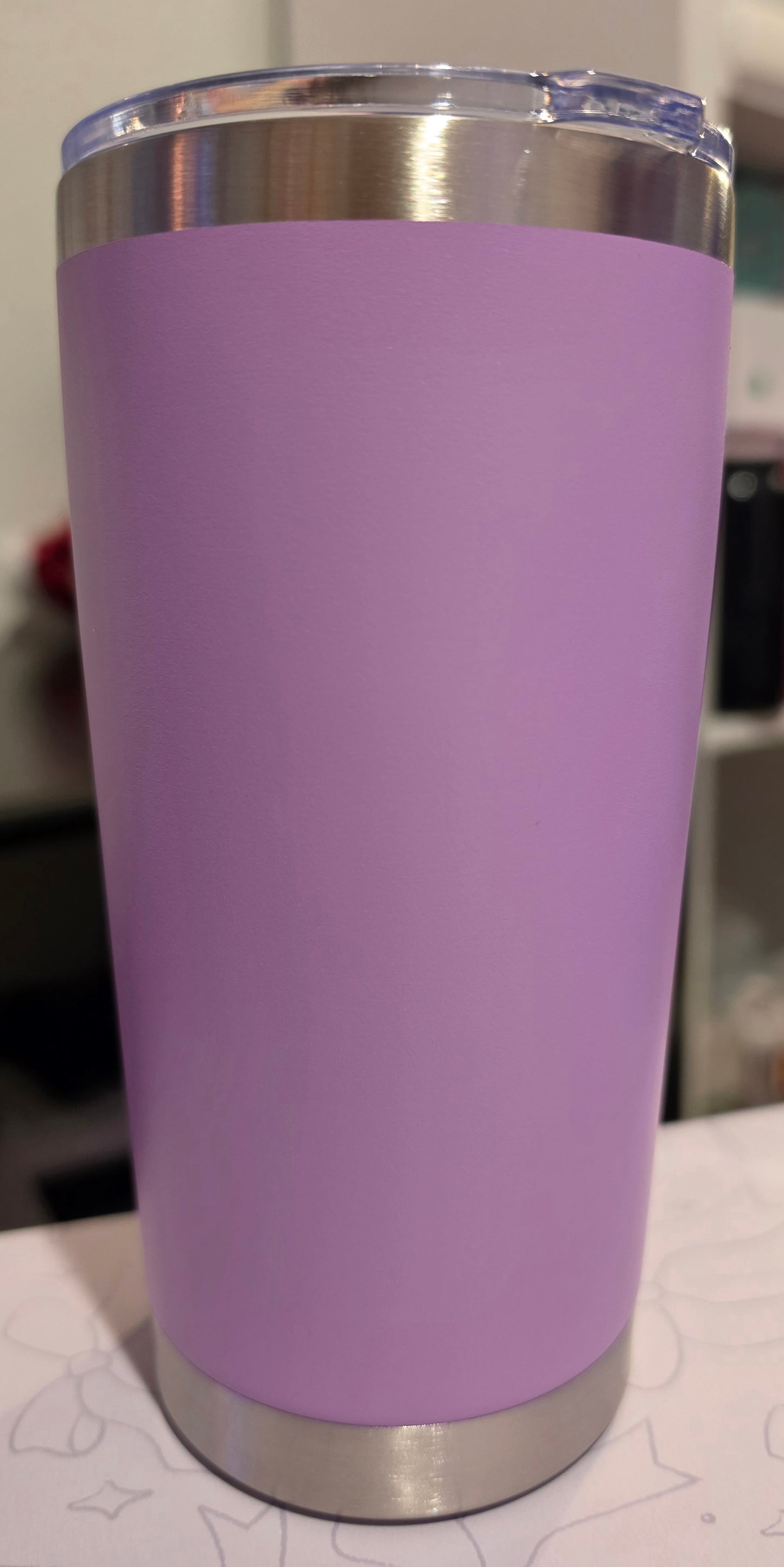 20 oz - Custom Powder Coated Portable Stainless Steel Tumbler