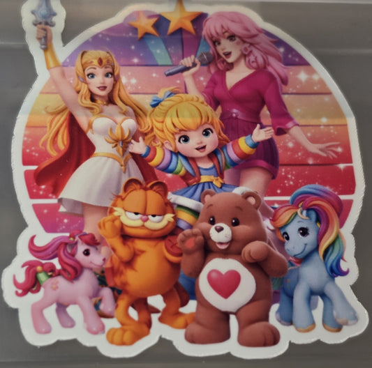 Made in the 80's #6 Sticker