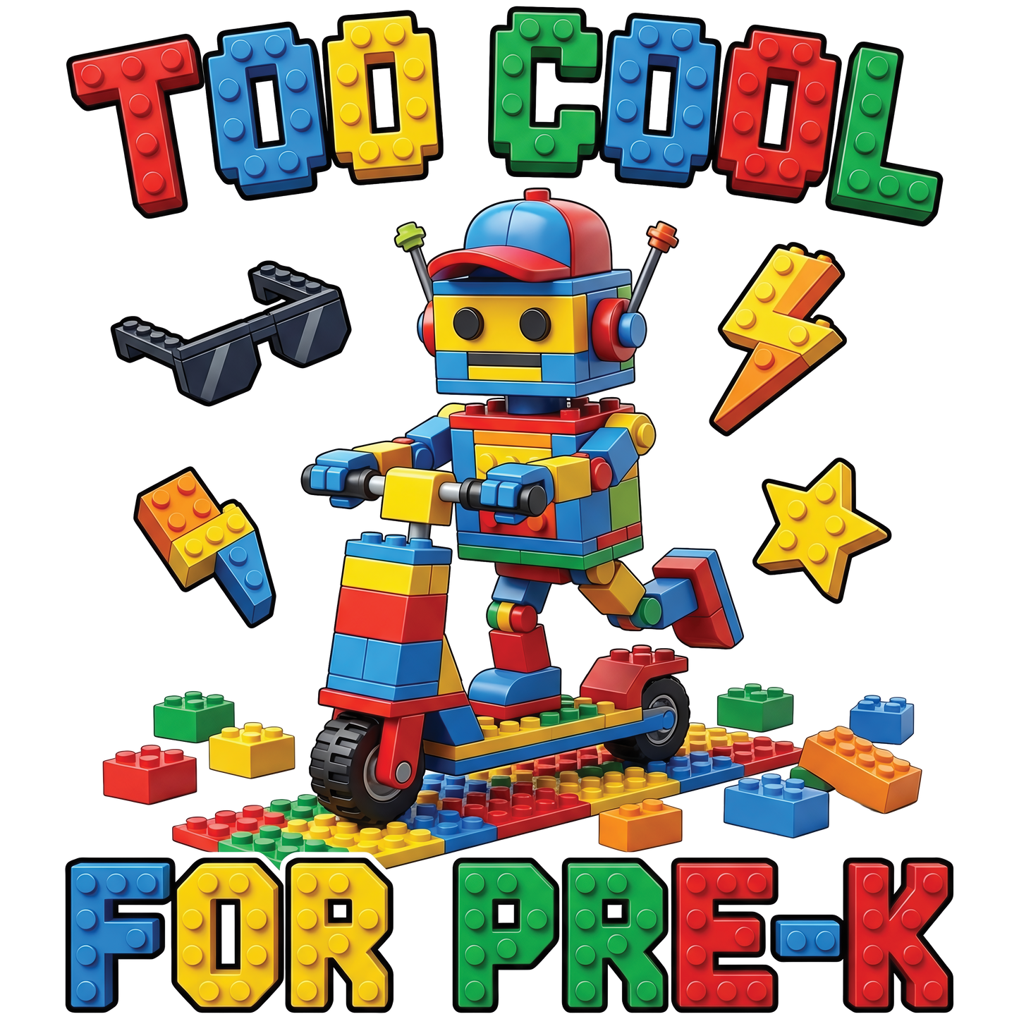 Kids School Lego T-Shirts