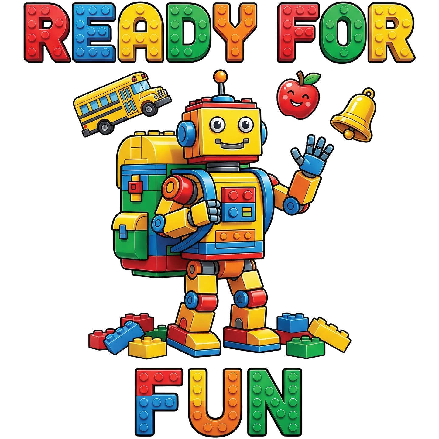 Kids School Lego T-Shirts