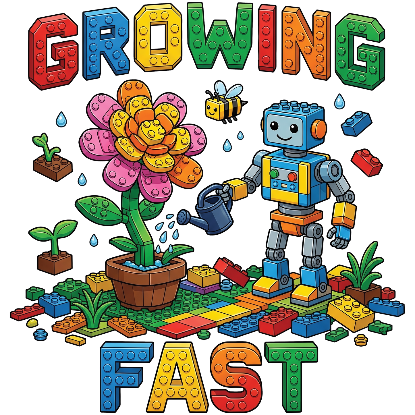 Kids School Lego T-Shirts