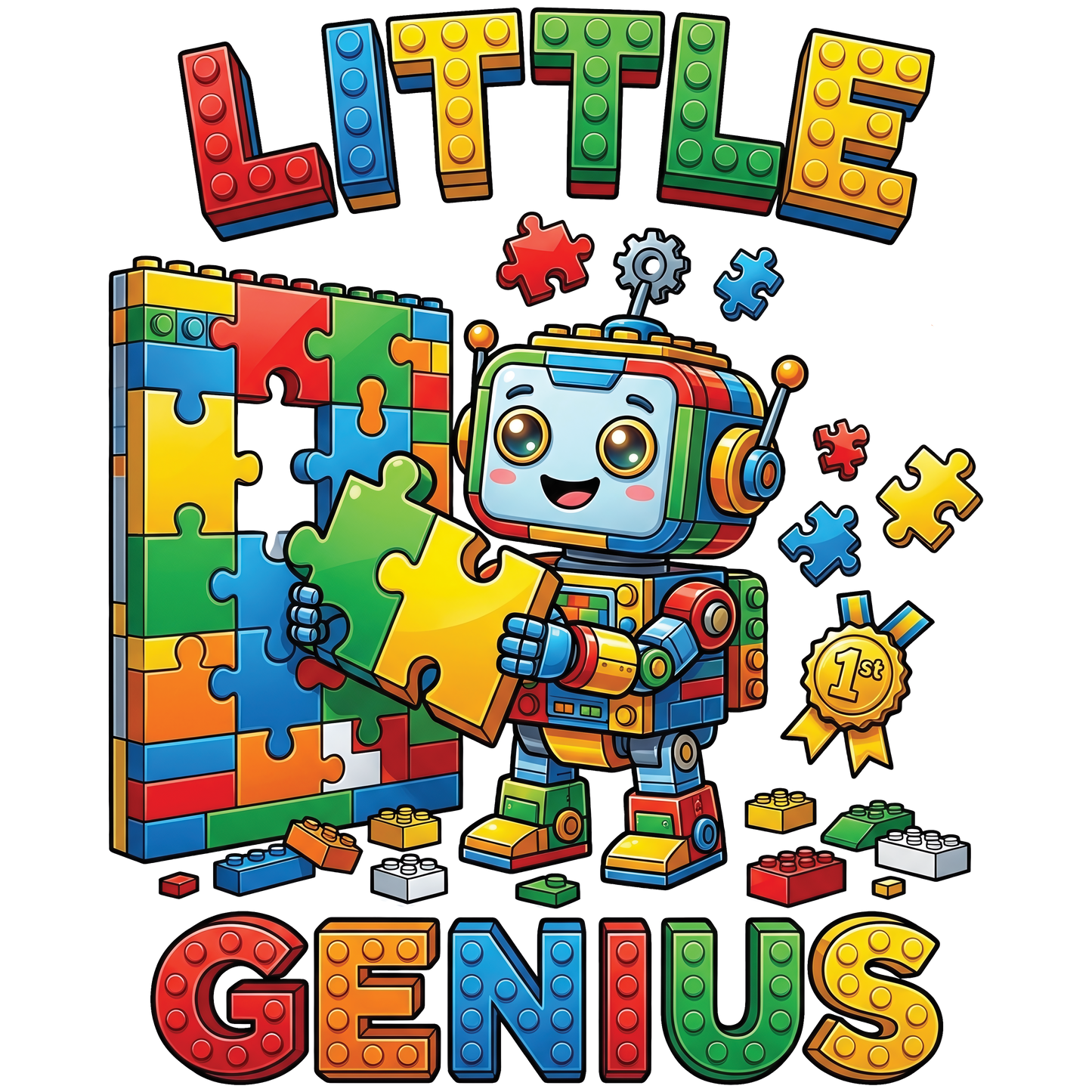 Kids School Lego T-Shirts