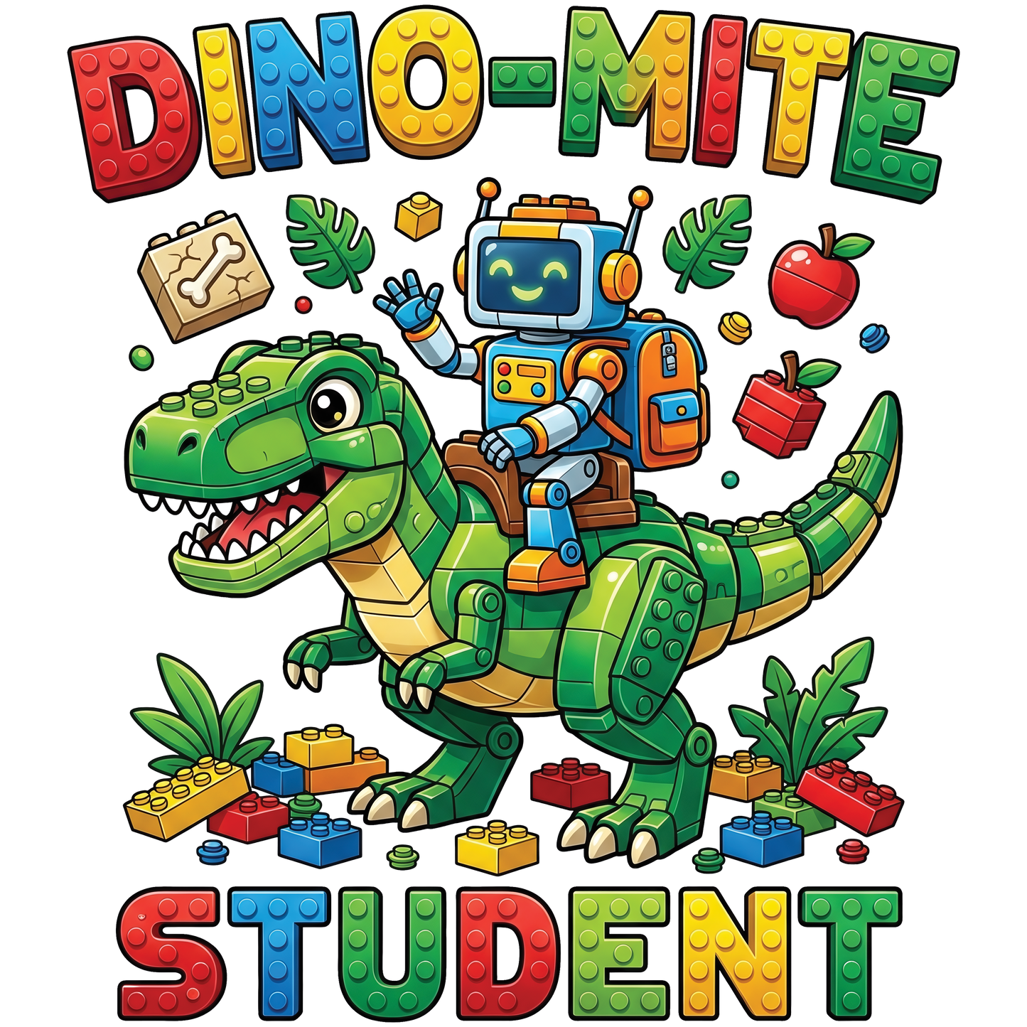 Kids School Lego T-Shirts