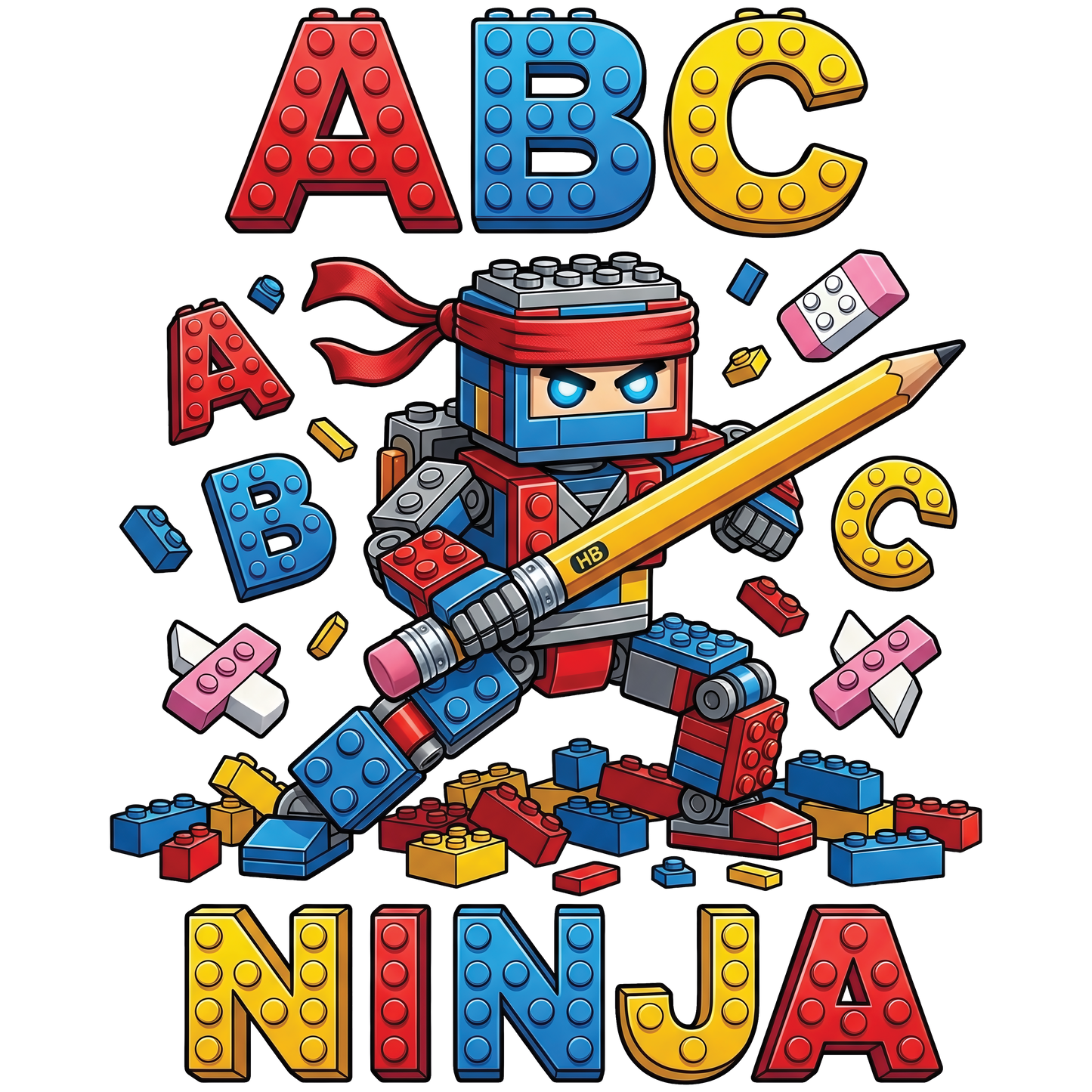 Kids School Lego T-Shirts