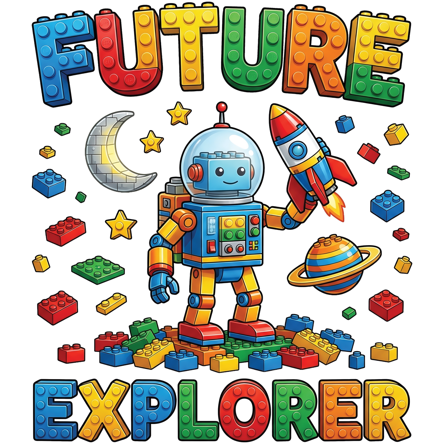 Kids School Lego T-Shirts