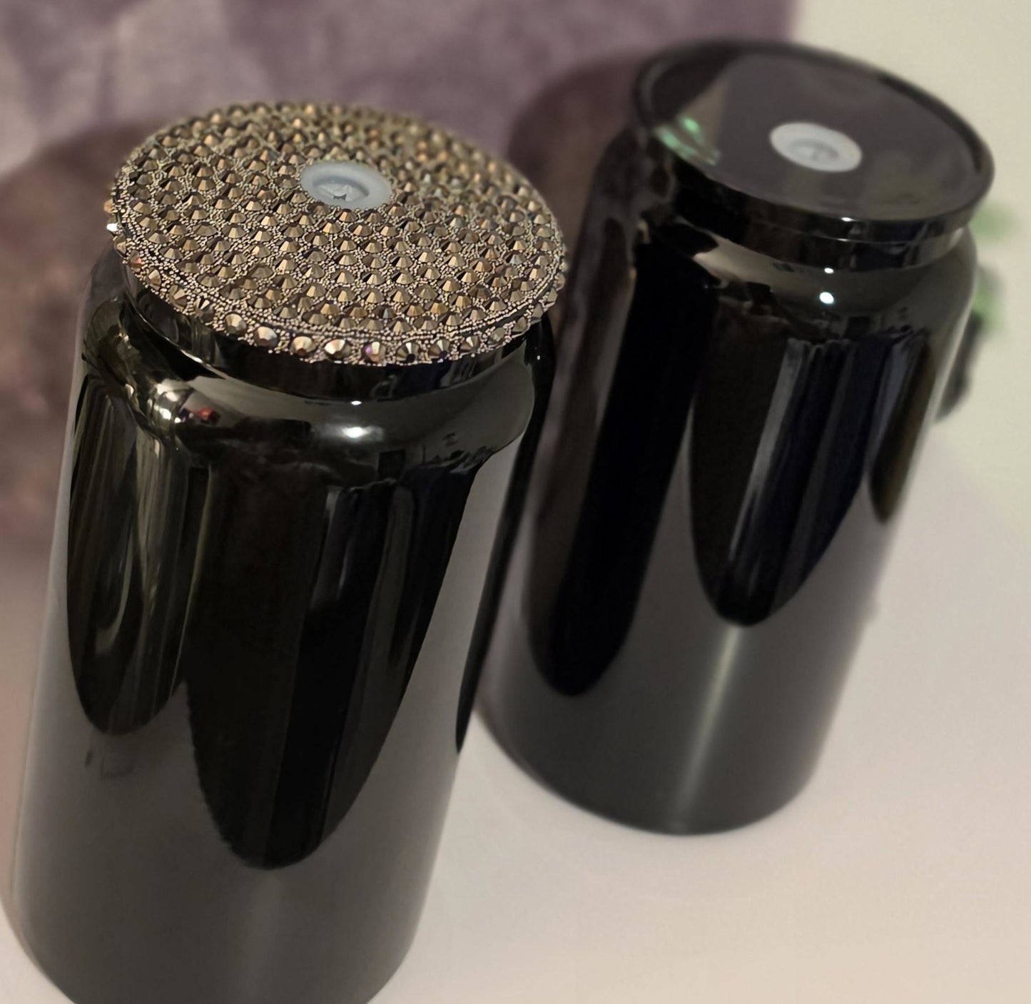 16 oz Stainless Steel Can Tumbler with Straw & Flower Topper