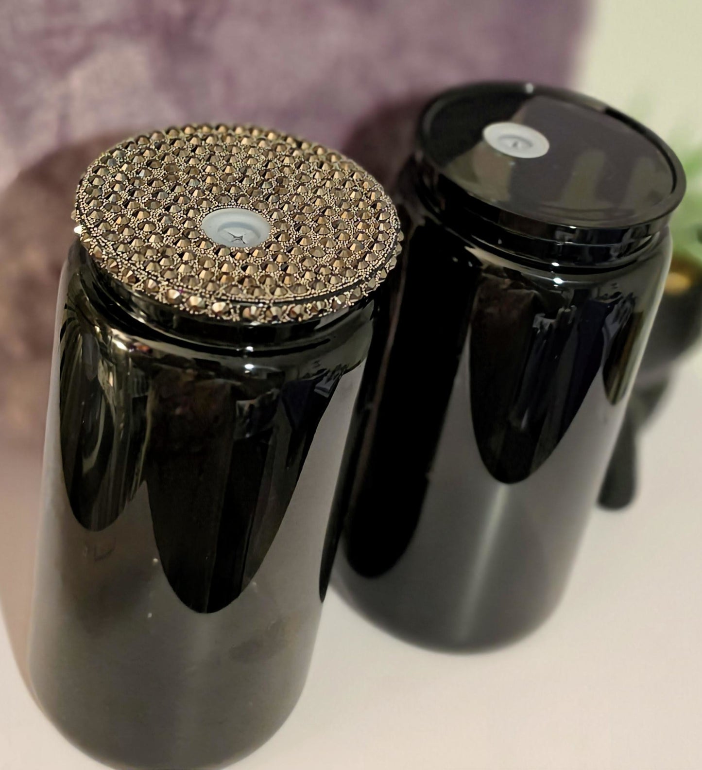 Bling Plastic lids