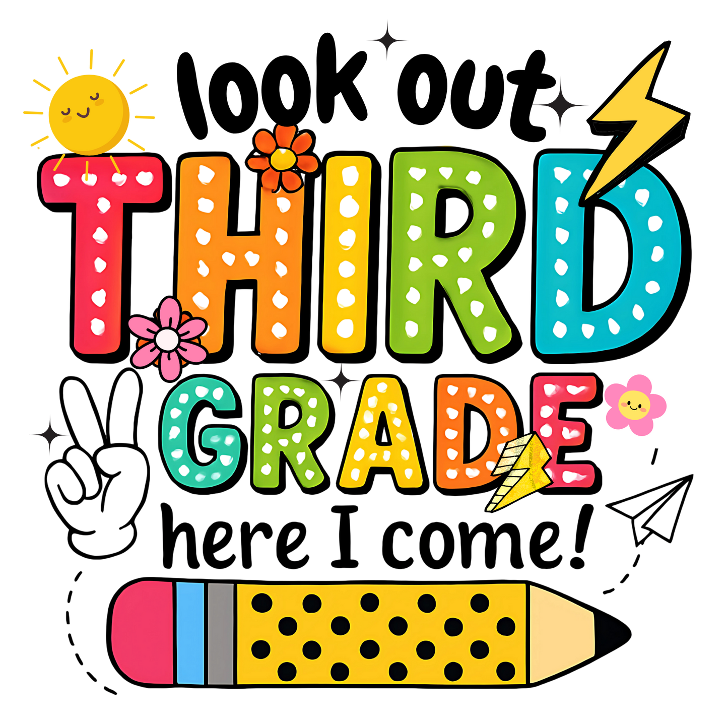 Kids- Look Out Here I Come! Grade T-Shirts