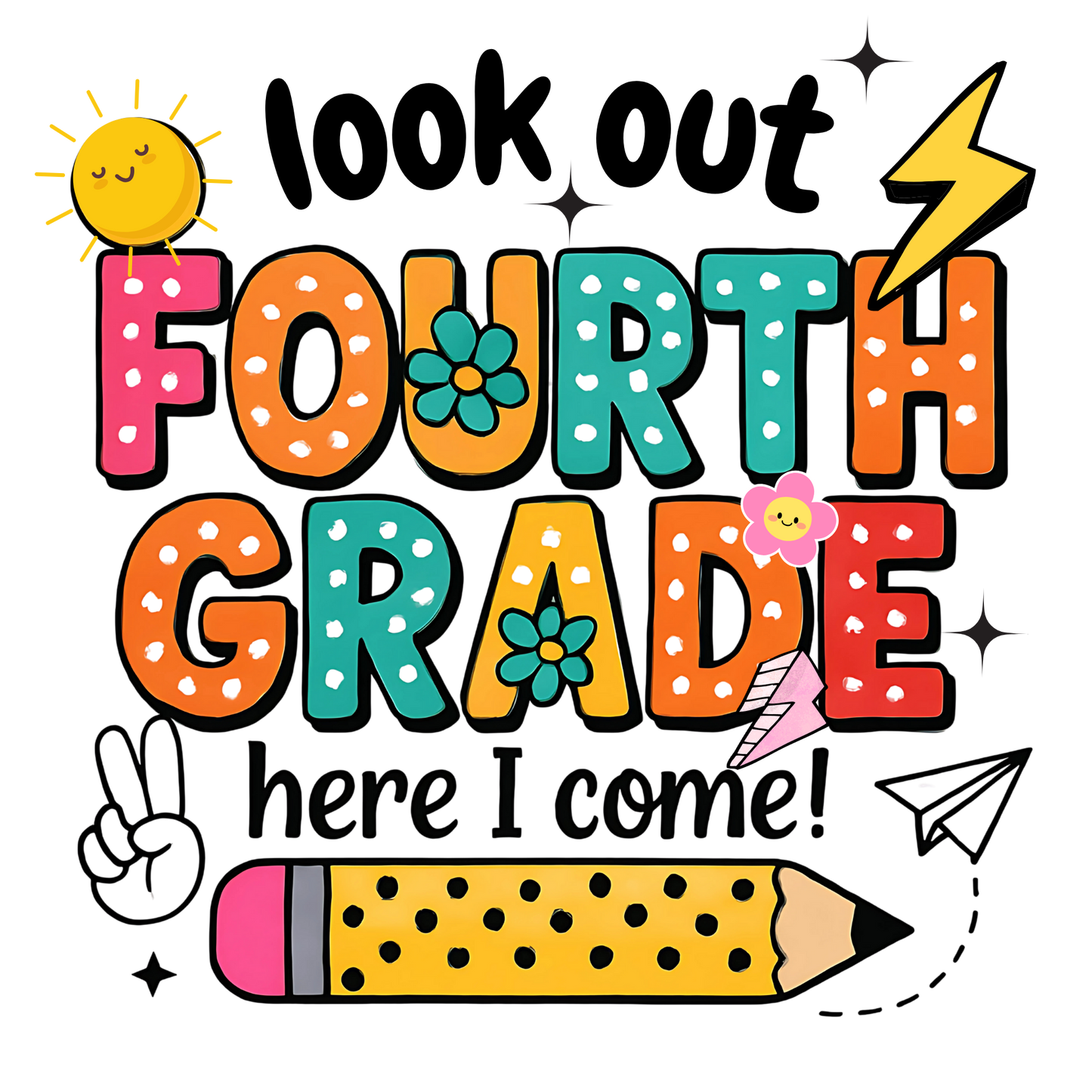 Kids- Look Out Here I Come! Grade T-Shirts