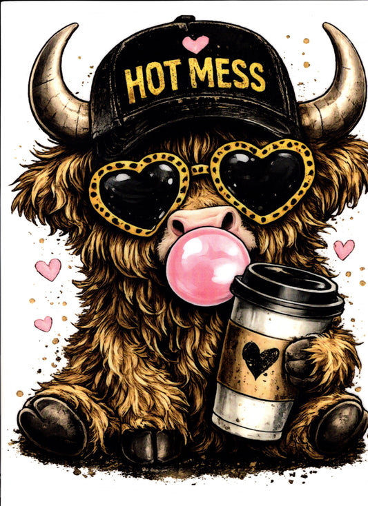 Highland Cow Shirt #17
