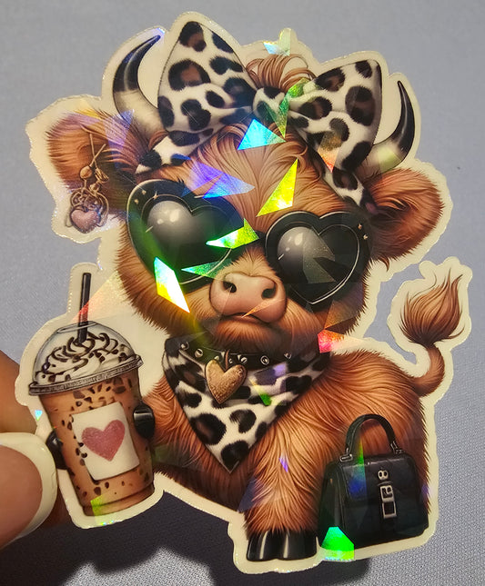 Highland Cow #2 Sticker