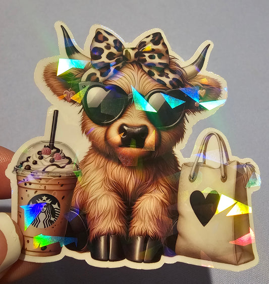 Highland Cow #3 Sticker