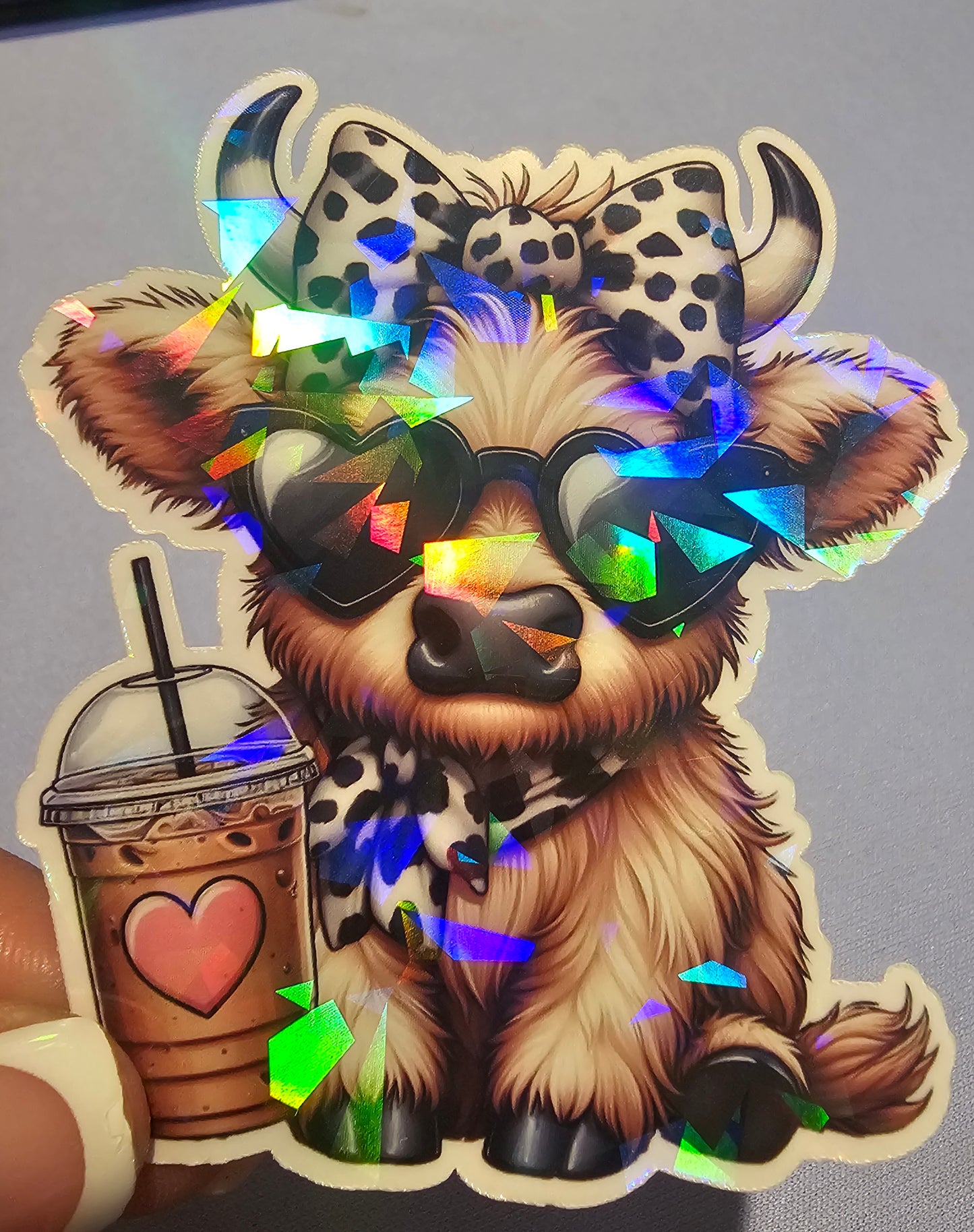Custom Stickers — Waterproof & Holographic