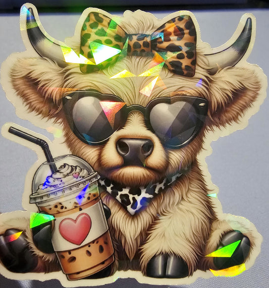 Highland Cow #4 Sticker