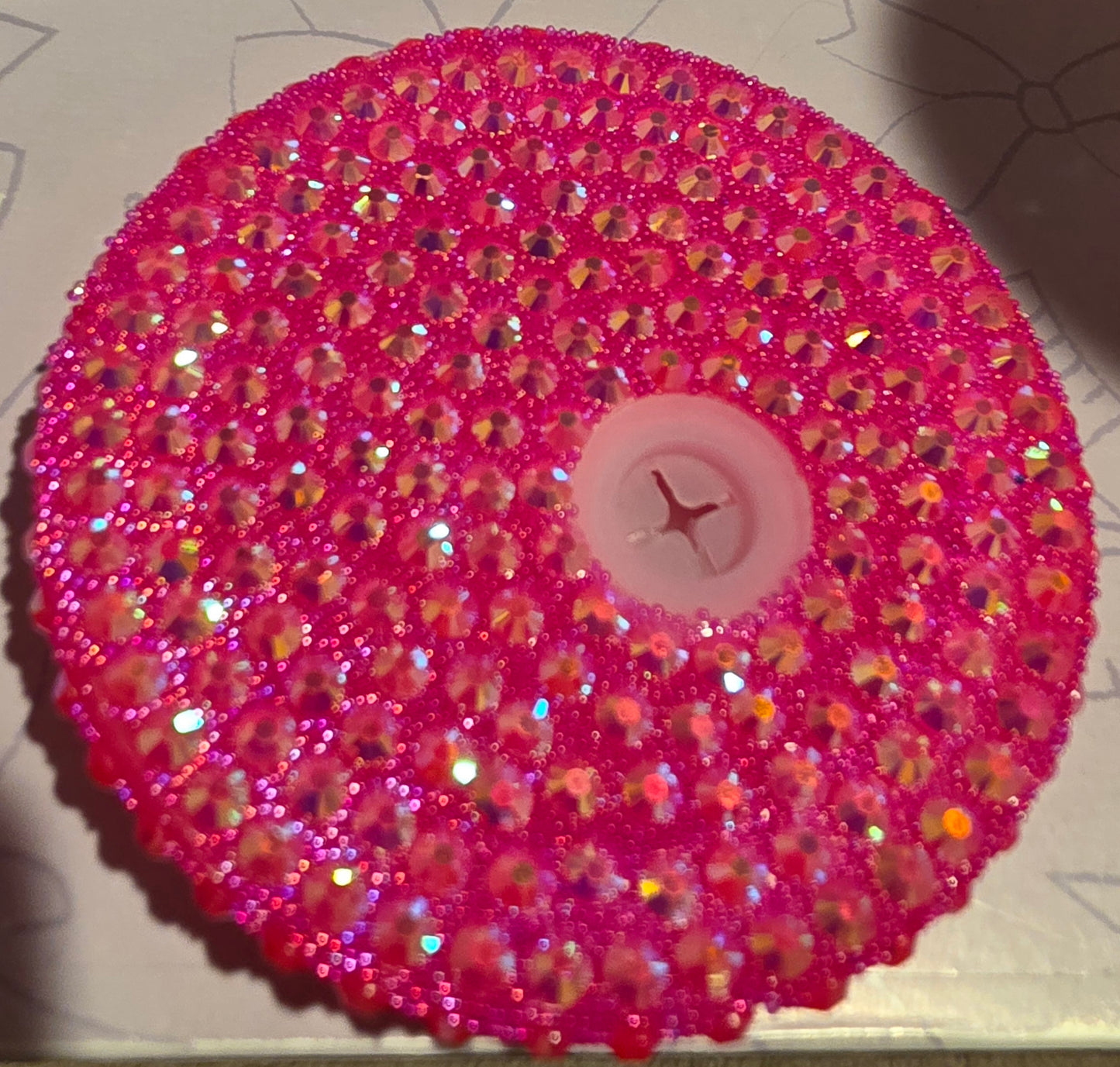 Bling Plastic lids