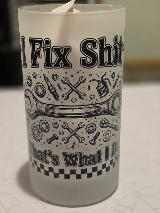 I Fix Shit That's What I Do Frosted Mug