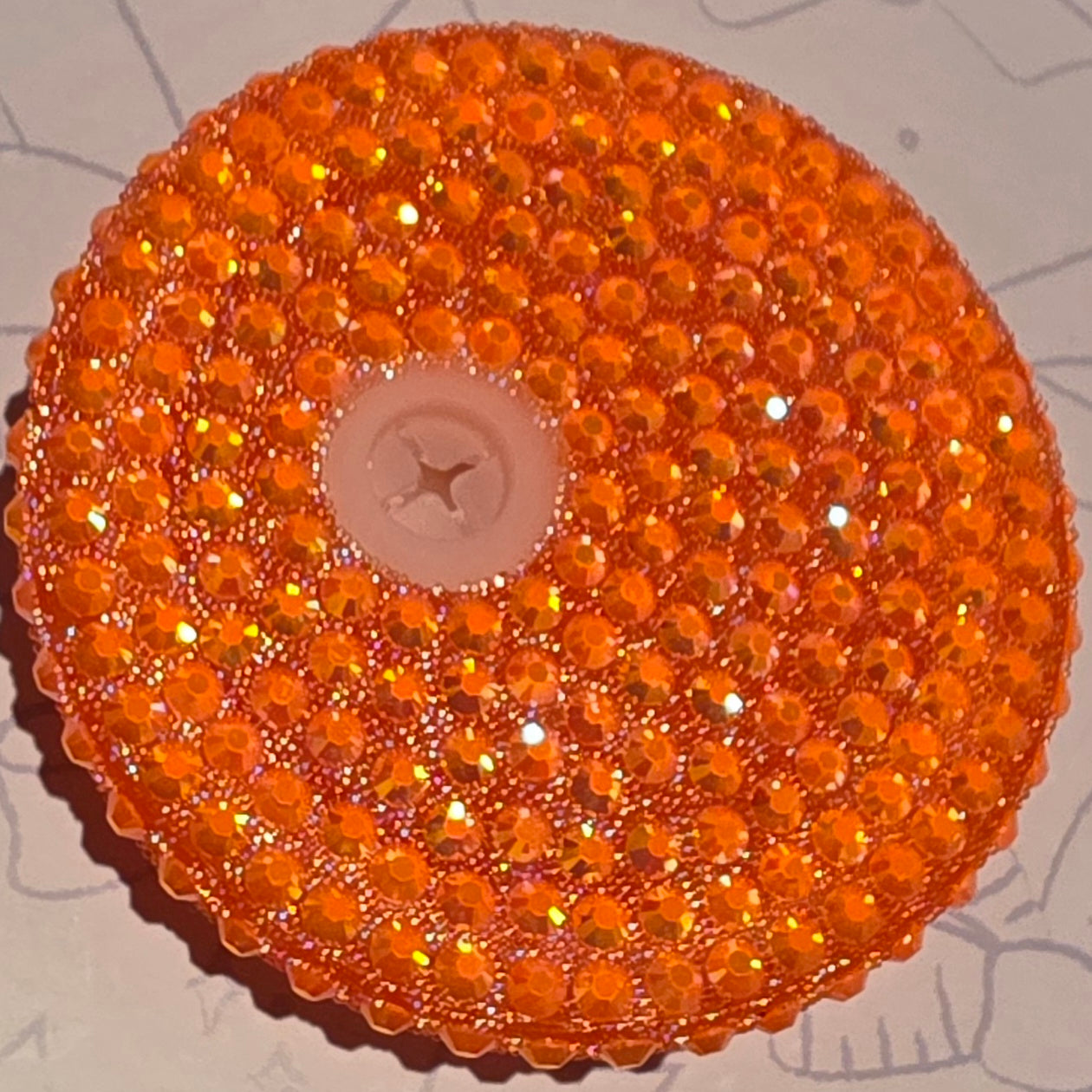 Bling Plastic lids