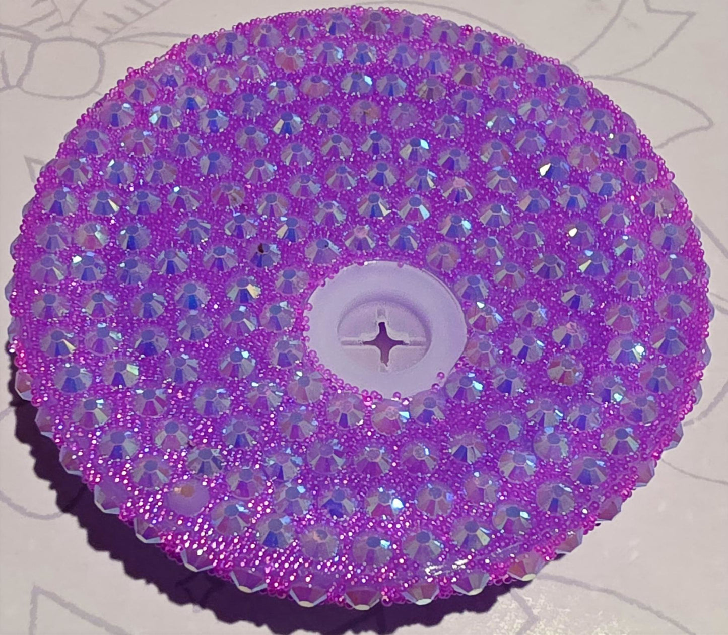 Bling Plastic lids