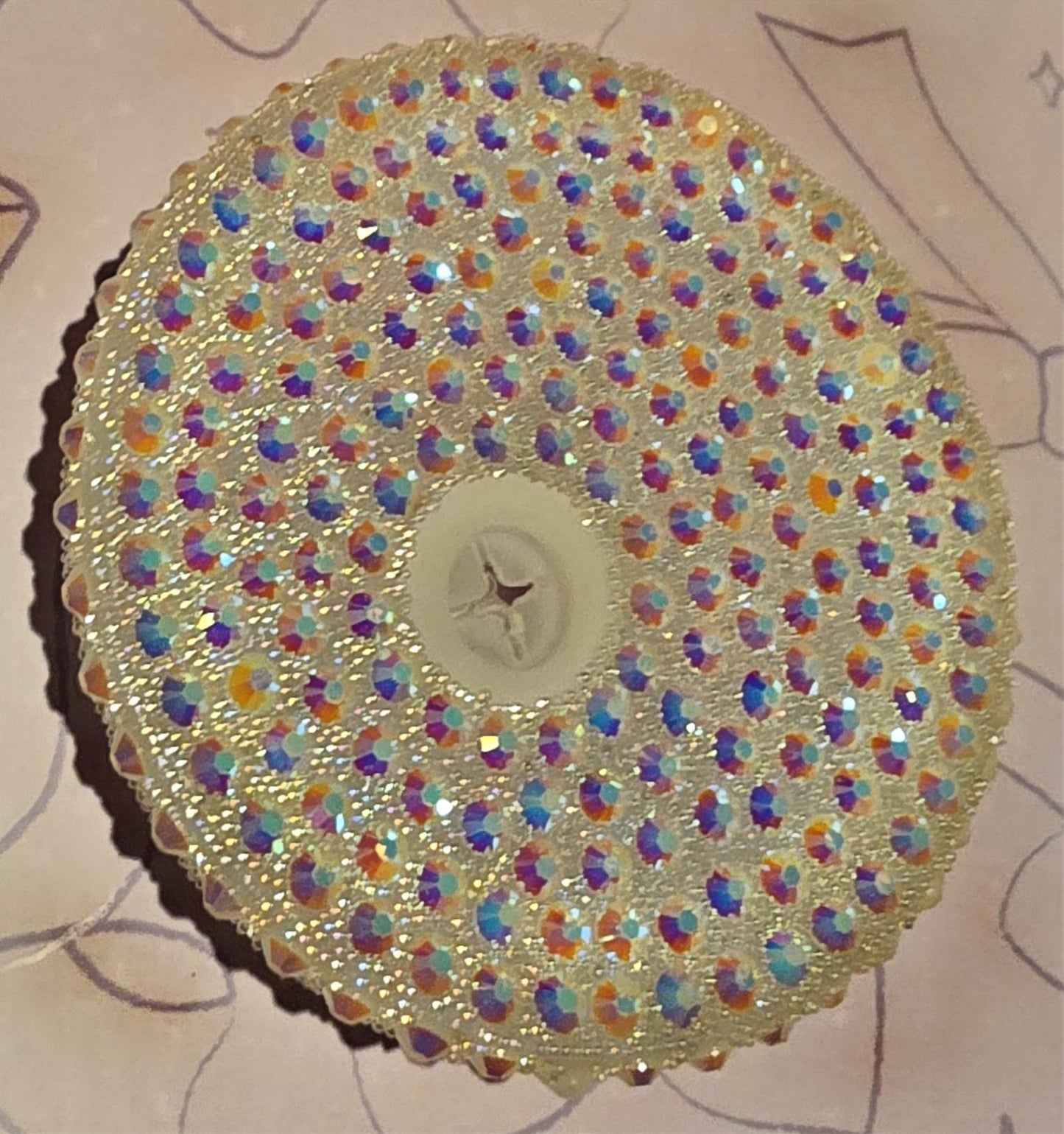 Bling Plastic lids